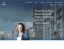 Tablet Screenshot of gorilla-technology.com